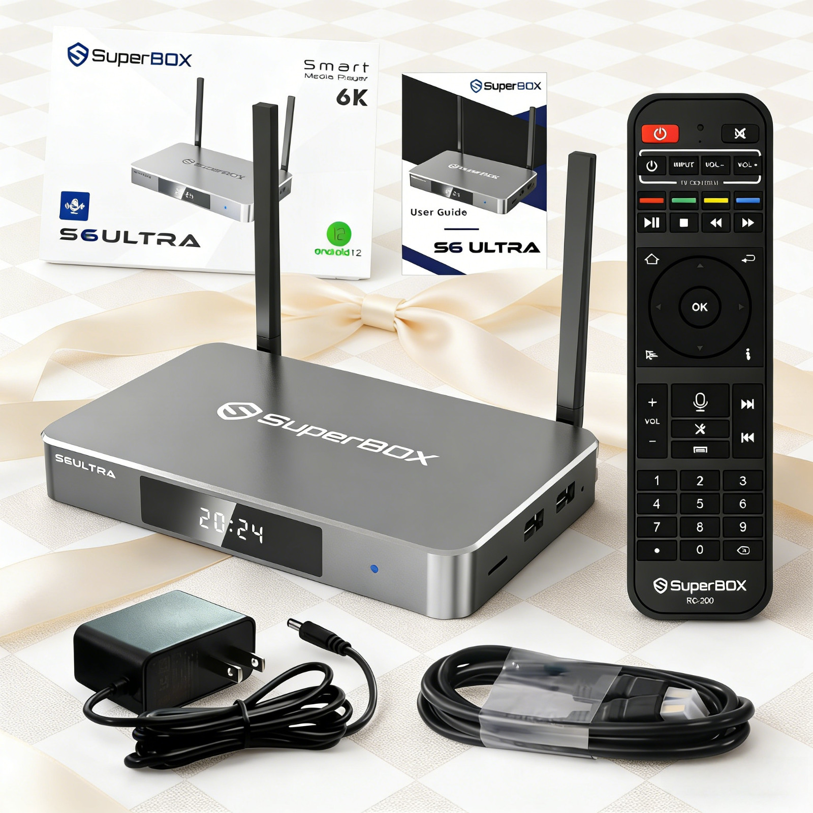 SuperBox S6 Ultra – The Ultimate Streaming Device Same Day Shipping AUTO UPDATED