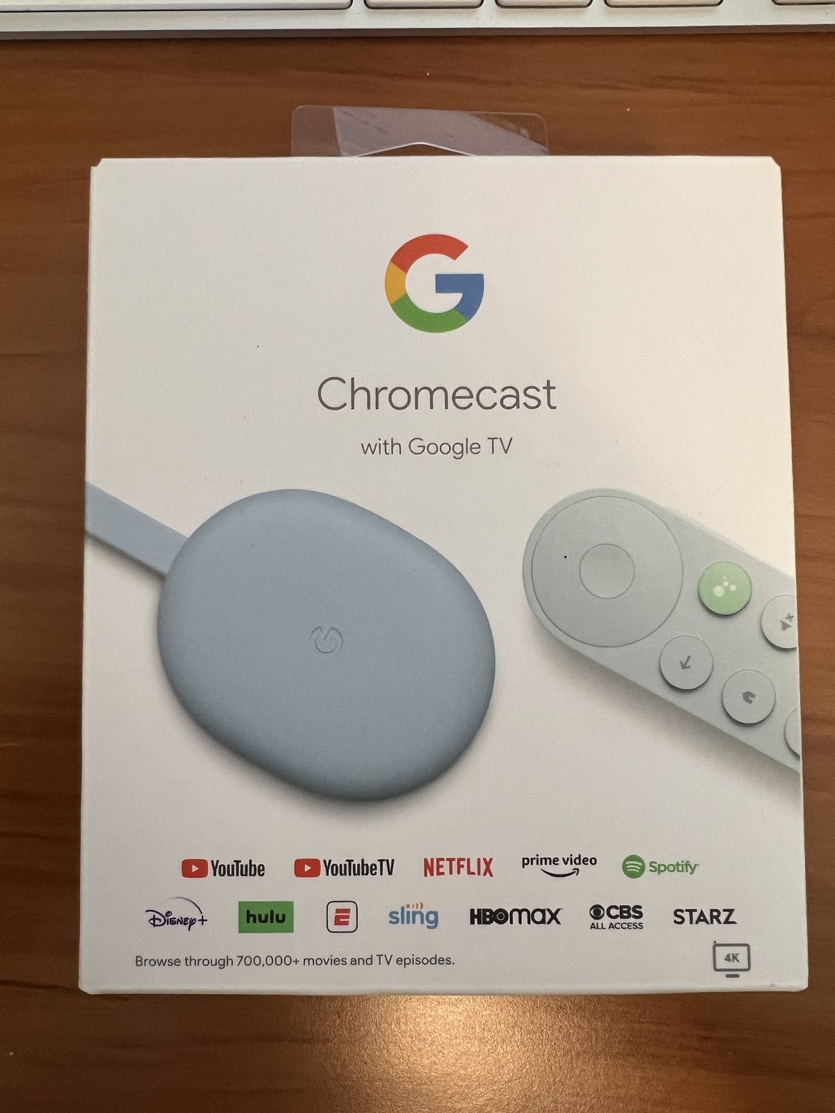 Google Chromecast with Google TV 4К Media Streamer with Google Assistant