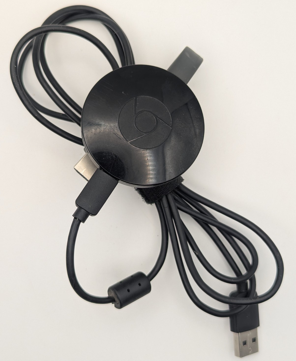 Google Chromecast 2nd Gen NC2-6A5 HD Media Streaming Device with Cable – Used