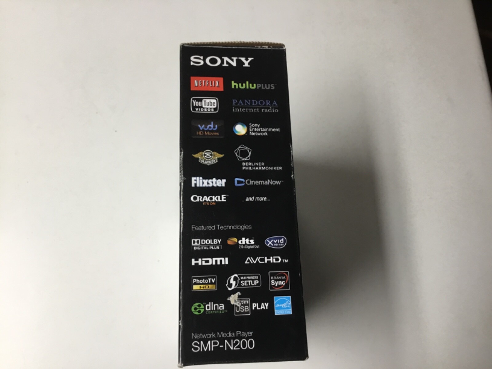 Sony SMP-N200 Network Media Player, Remote, Power Adapter, In Box Complete
