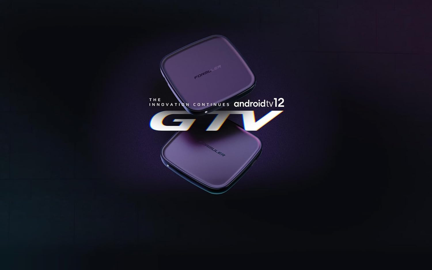 GTV 4K Media Streaming Box – Voice Remote, Dual-Band WiFi, 4K Ultra HD, Certifie