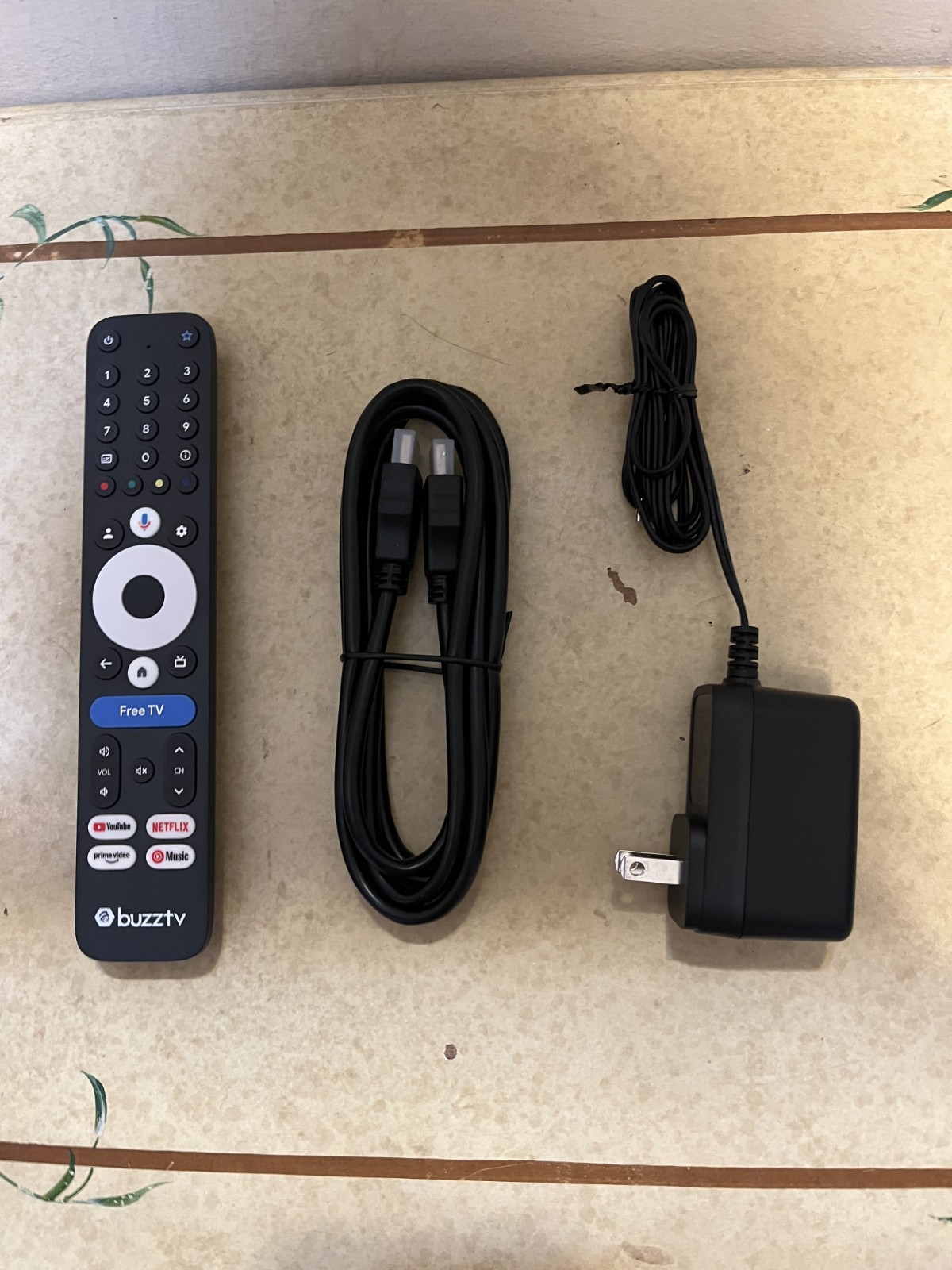 BuzzTV G Series Google TV Set Top Box Streaming Player