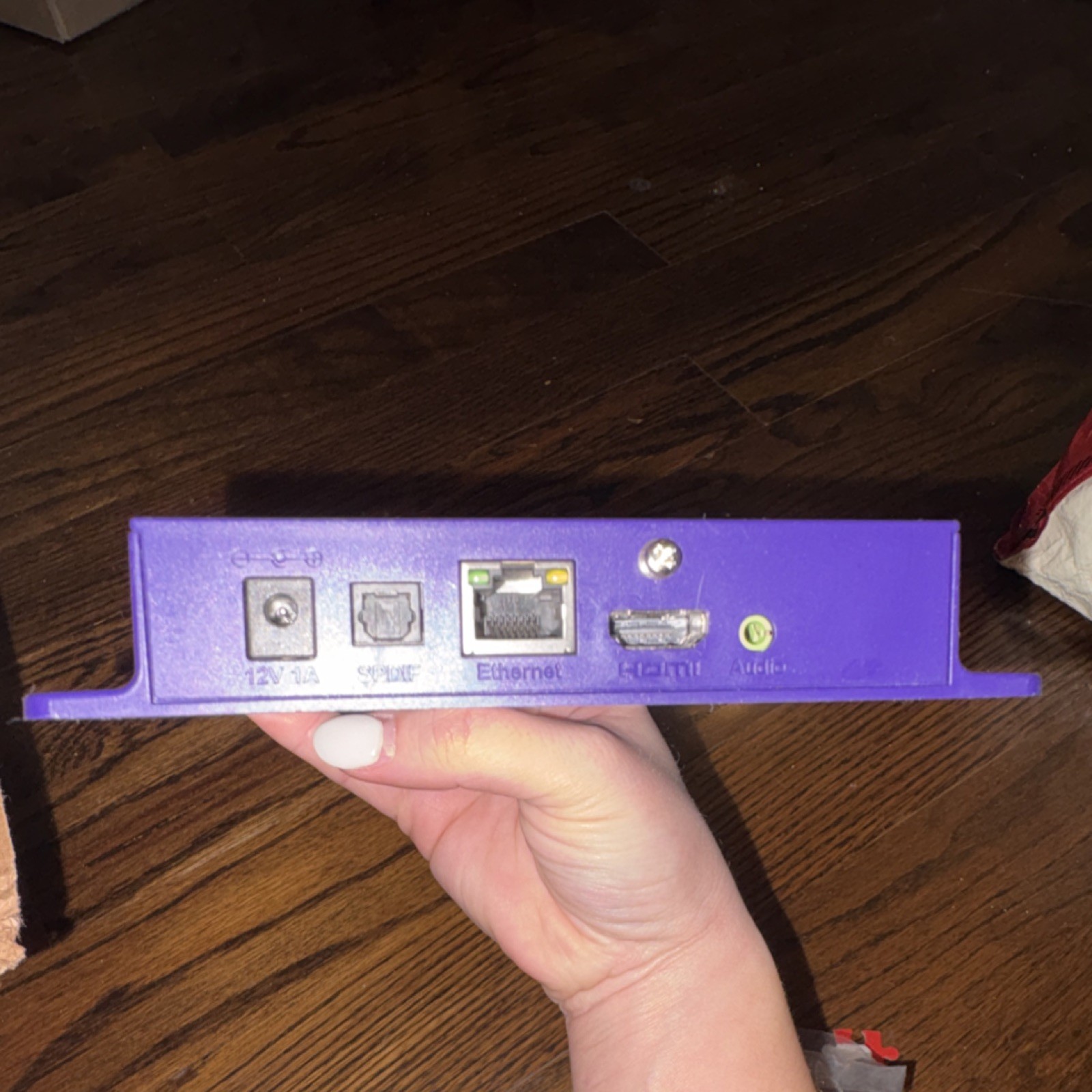 BrightSign LS Media Player Box Purple HDMI Ethernet S/PDIF Digital Signage