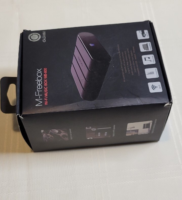 GGMM M-Freebox WB-800 Wi-Fi Wireless Hi-Fi Audio Music Receiver/Adapter