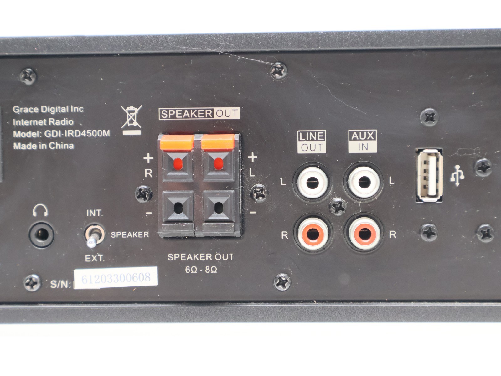 Grace Stereo Digital High Performance GDI-IRD4500M UNTESTED for Parts/Repair