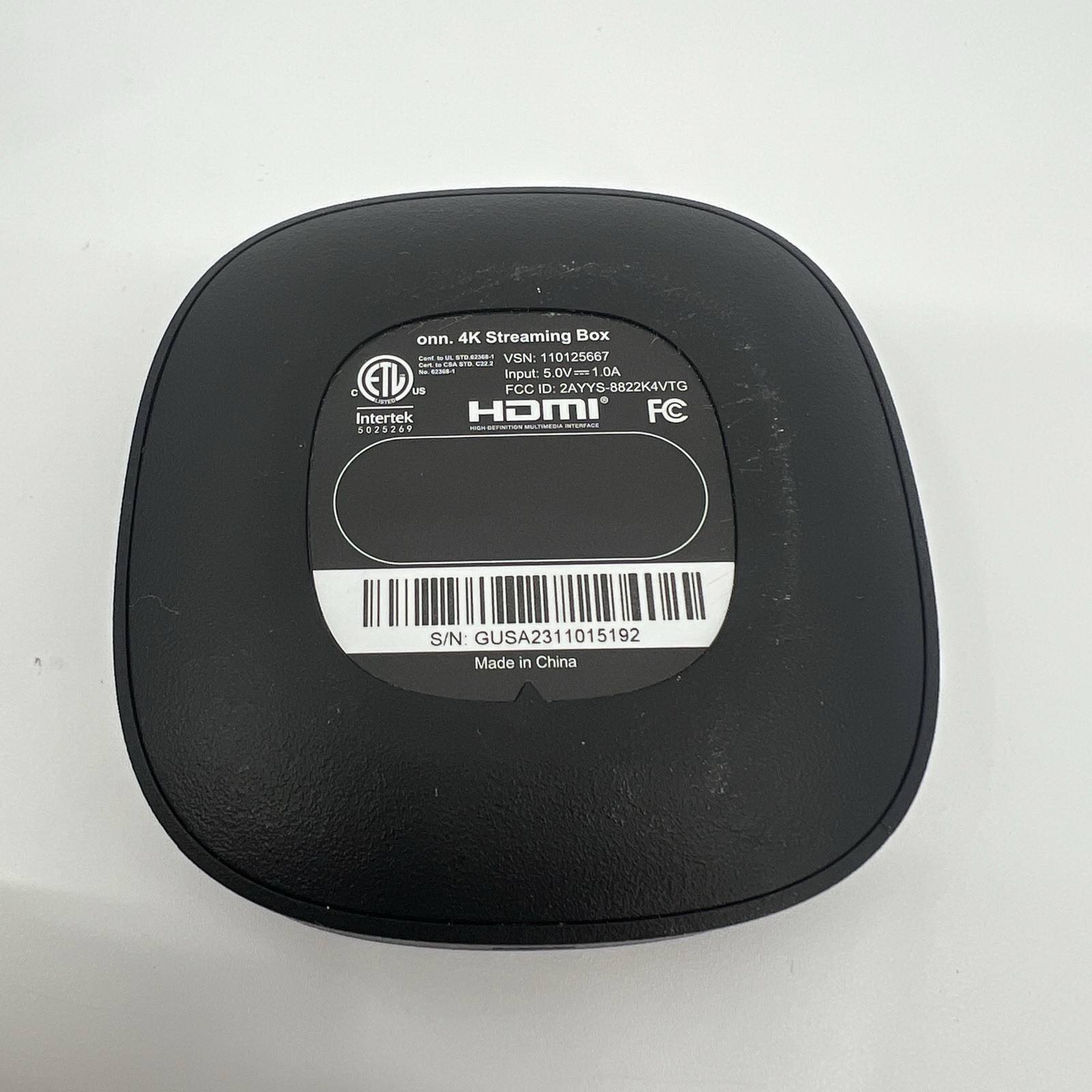 ONN Google TV 4K HD Streaming Box Voice Control Google Assistant (110125667)™