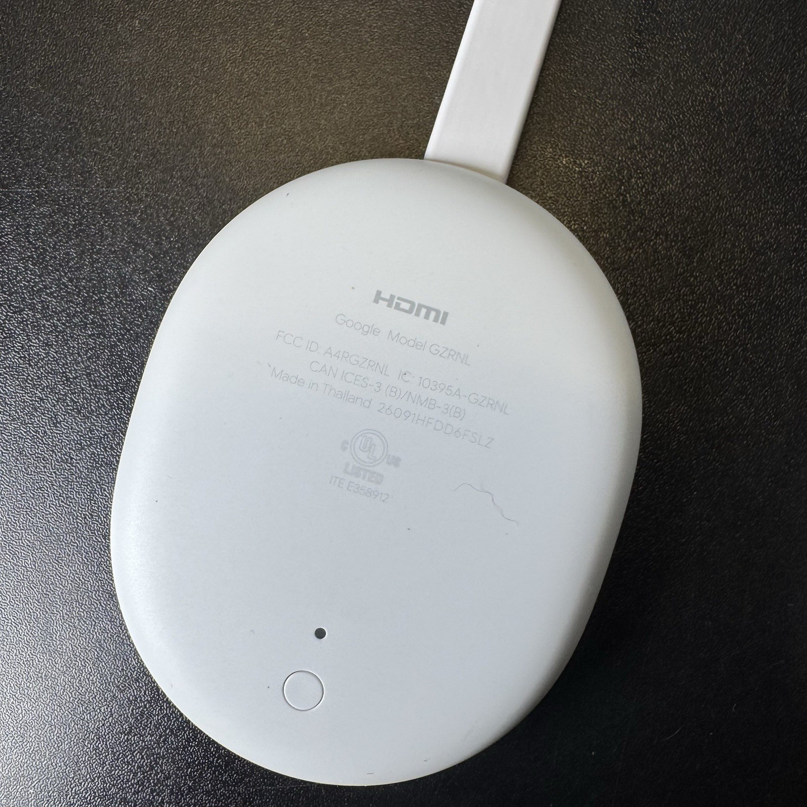 Google Chromecast with Google TV 4K Media Streamer Model GZRNL