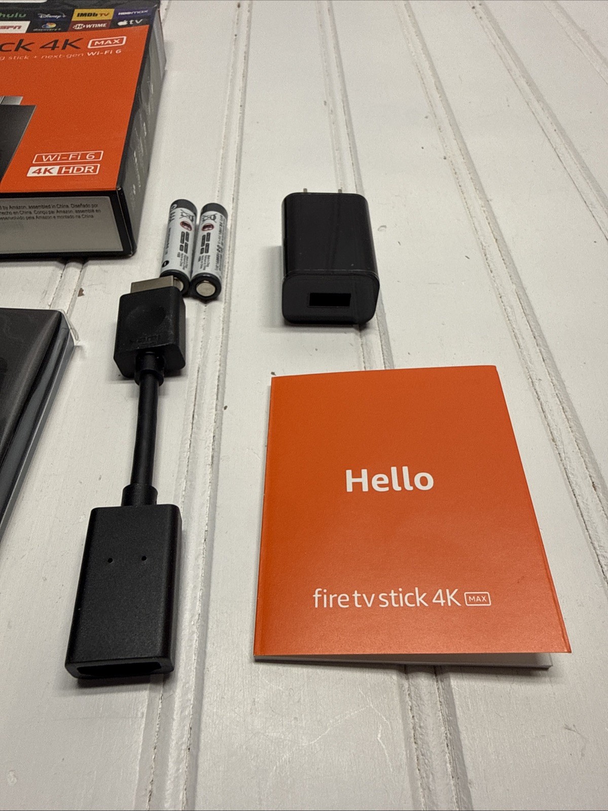 Amazon Fire TV Stick 4K Max Media Streamer – Black** New **