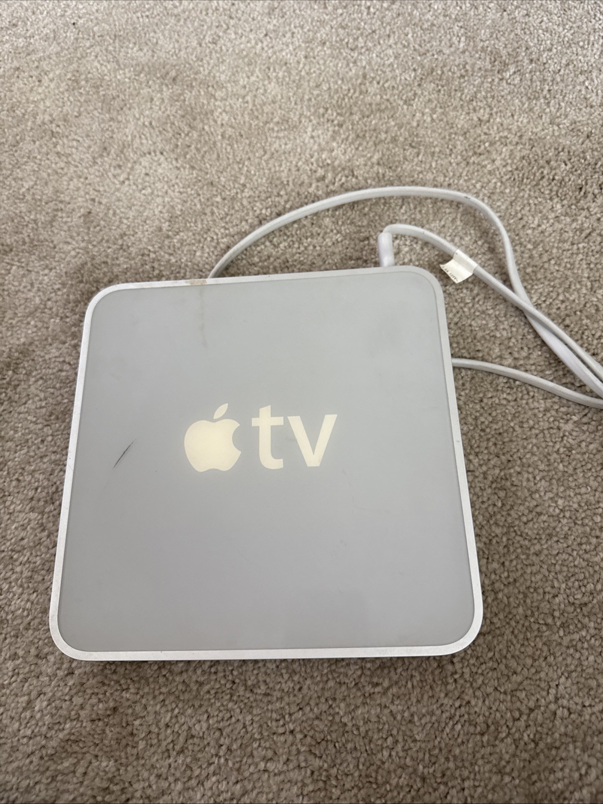 2007 Apple TV 1st Generation Silver Media Streaming Device Model A1218 w/ Cord