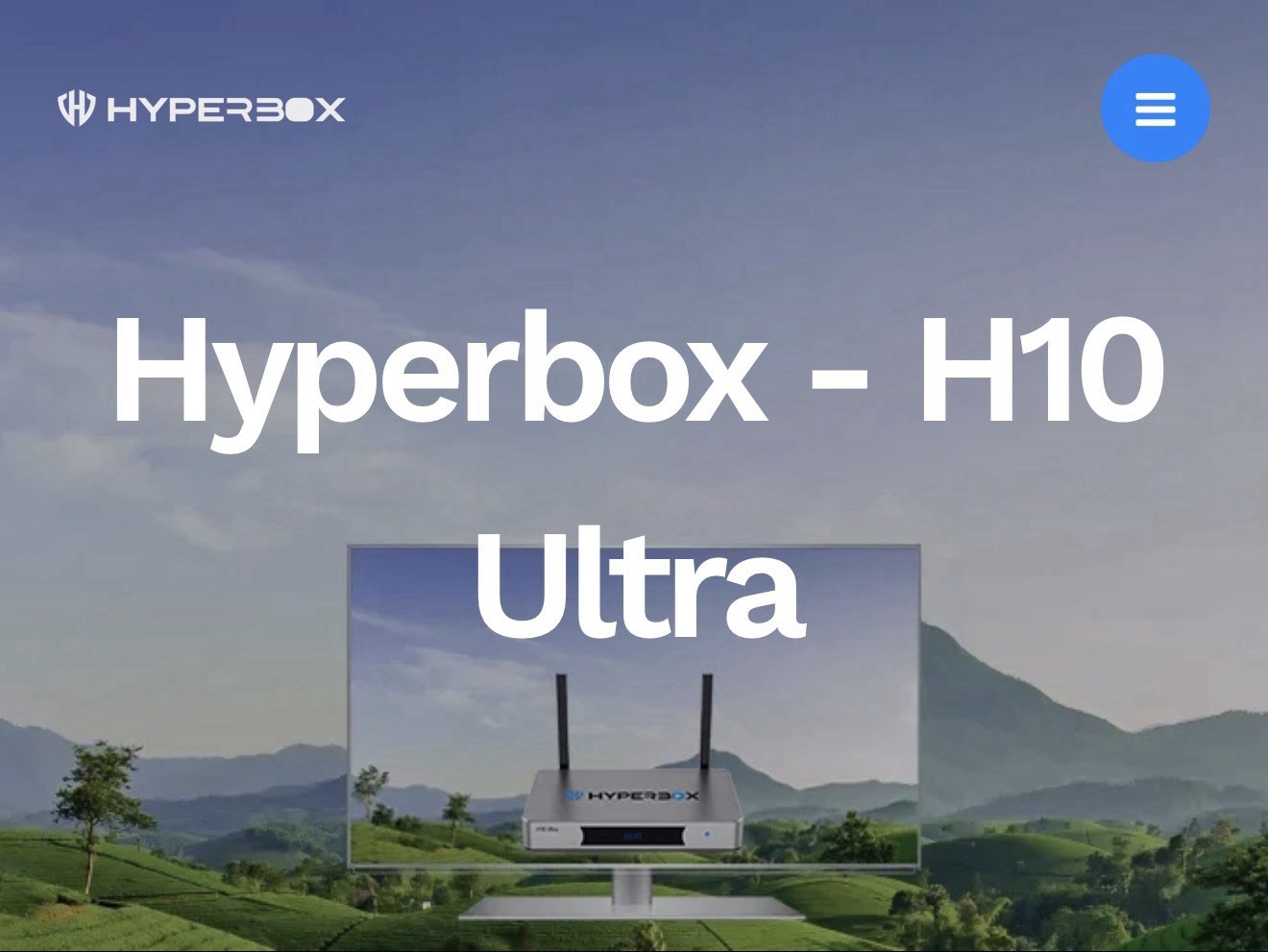 Hyperbox H10 Ultra 8K 4gb RAM 128GB ROM Android Streaming Smart Media Player