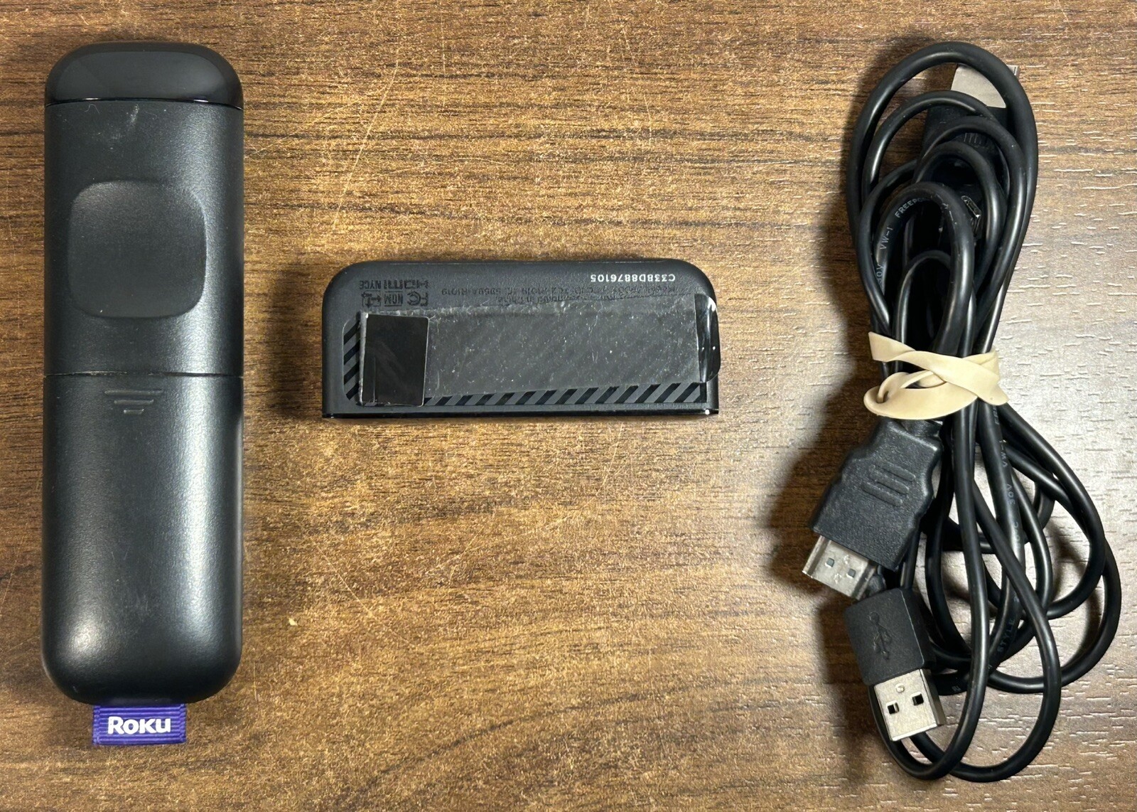 Roku Express 3900X HD Streaming Player & Controller Tested Working