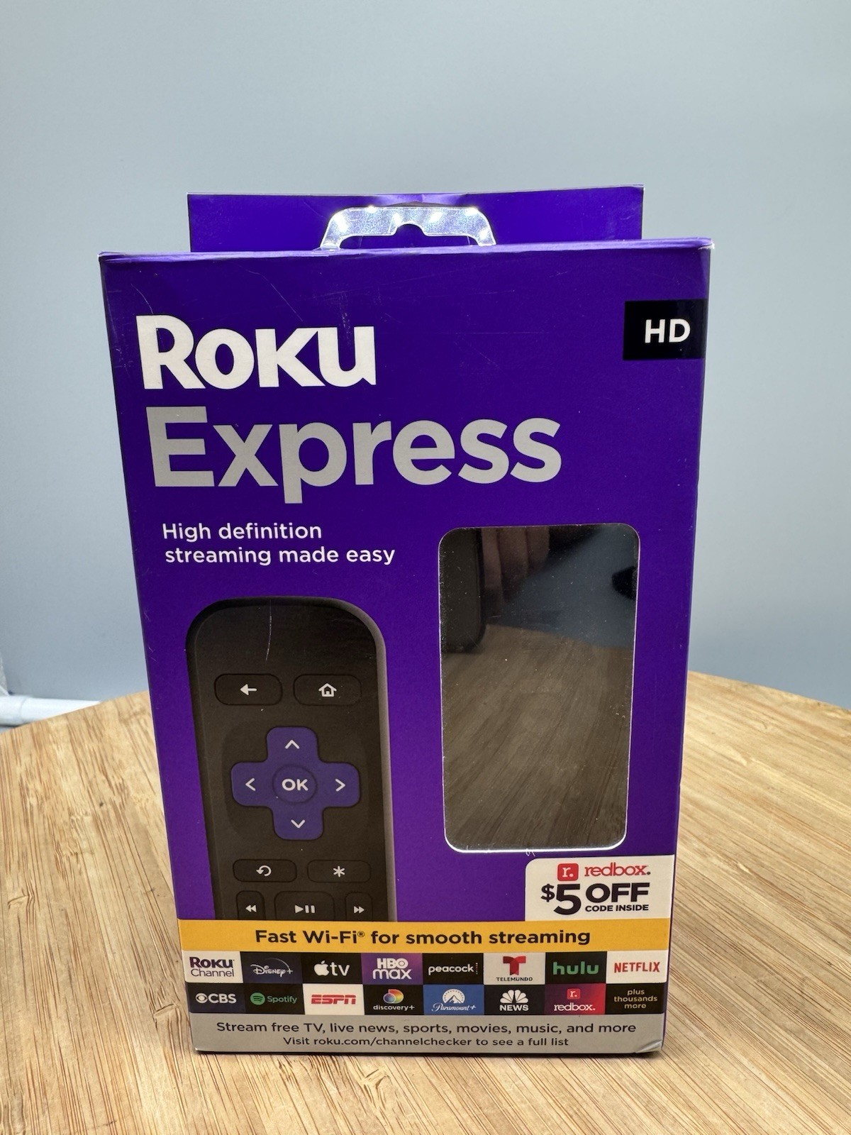Roku Express HD Streaming Media Player – Black – Open Box