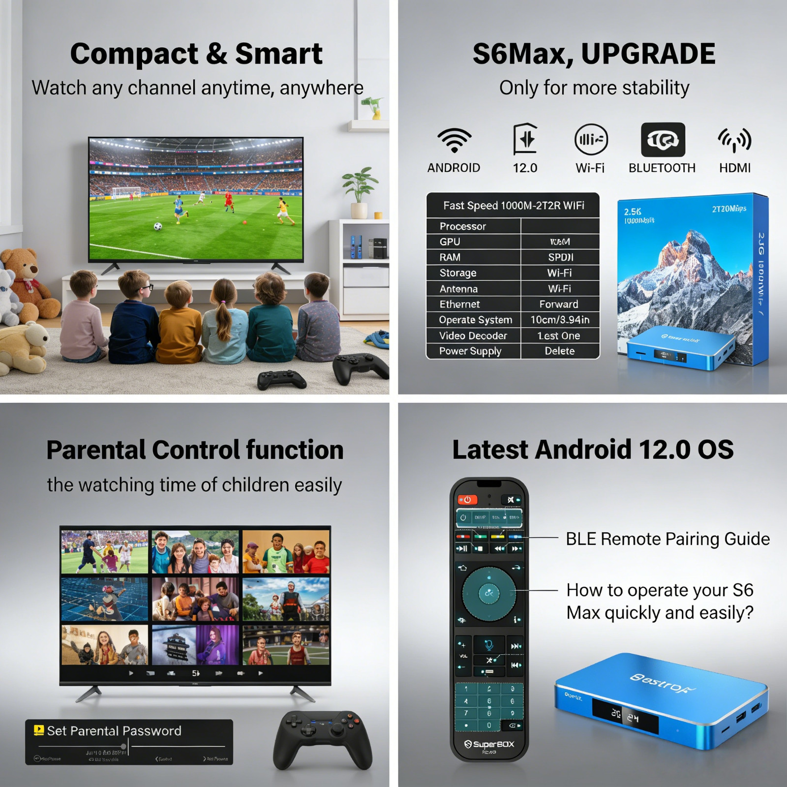 Authorized SuperBox S6 Max | 24/7 Support | Same Day Shipping + Extra Discount