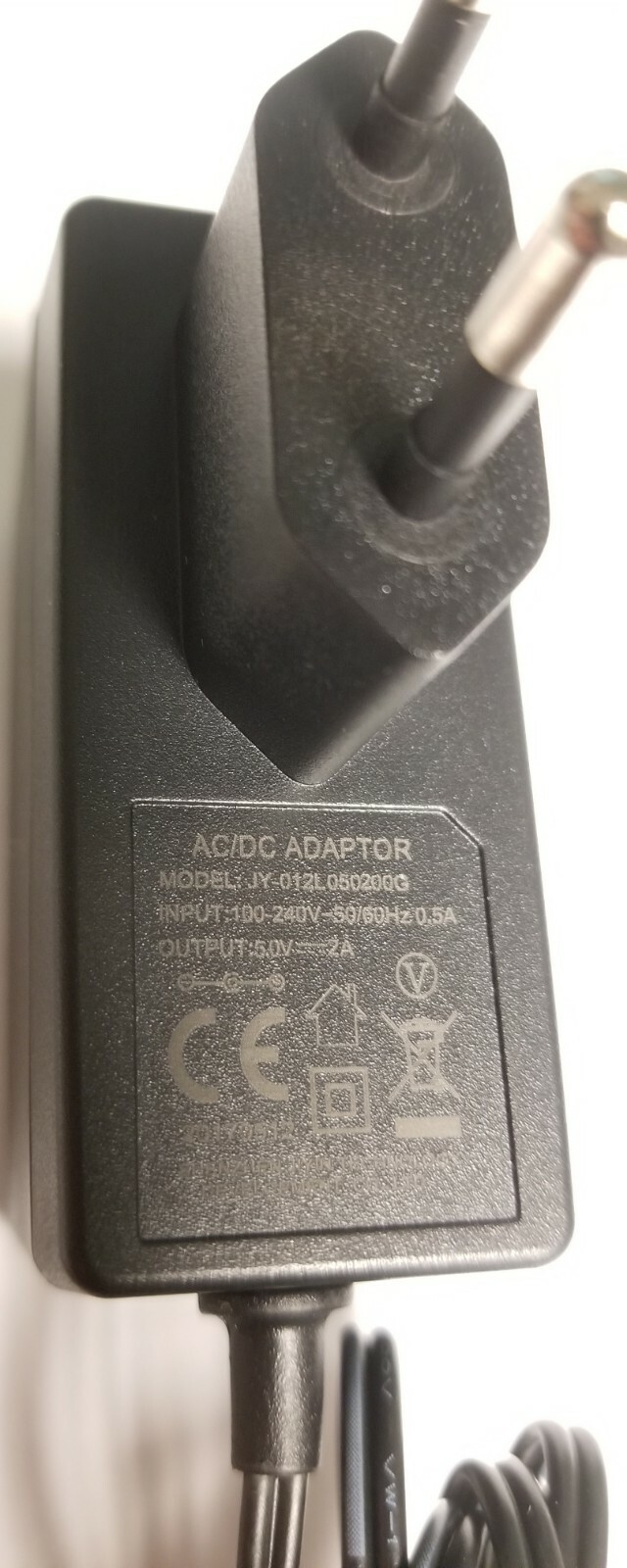 100 X EU Wall Plug w/USA adapter 3.5mm x 1.35mm 5V/2A for Mag520,Mag540,Mag544w3