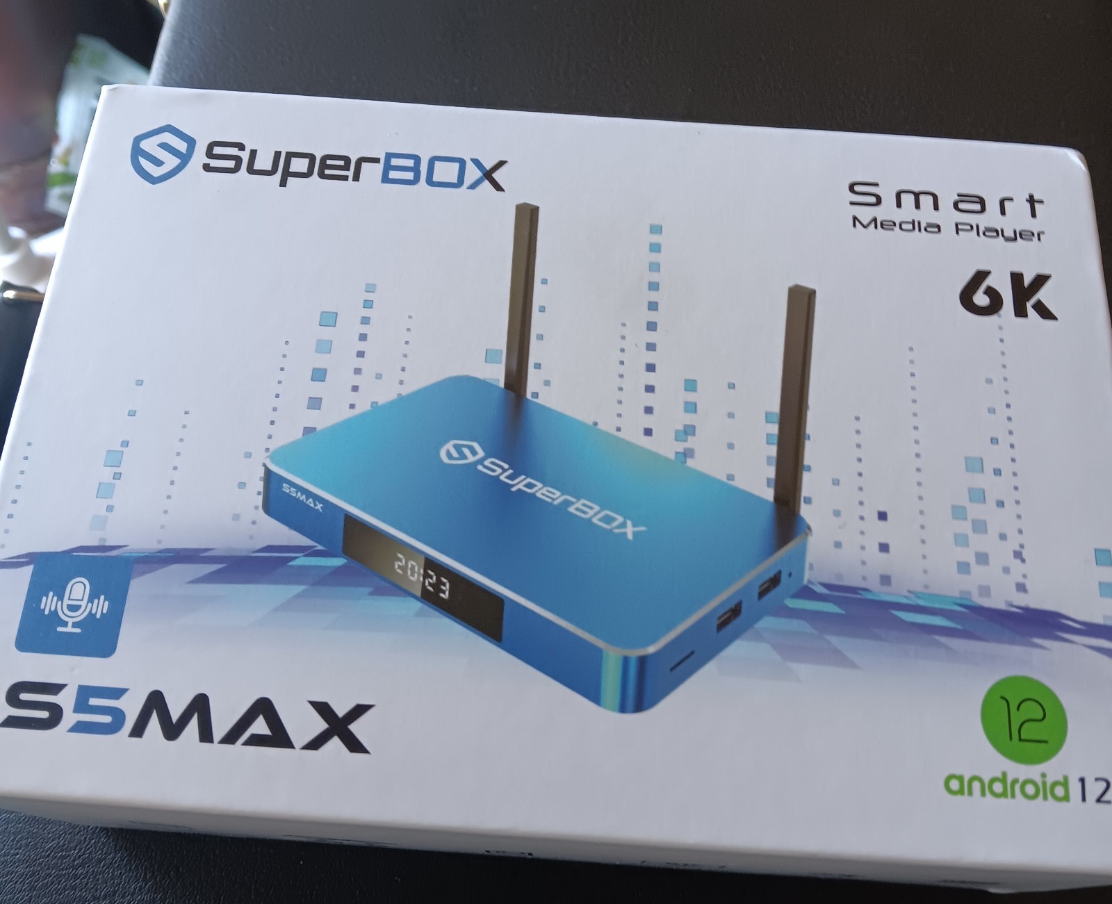 SuperBox S5 Max Smart Media Player 6K Android 12 – Fast Free Shipping!
