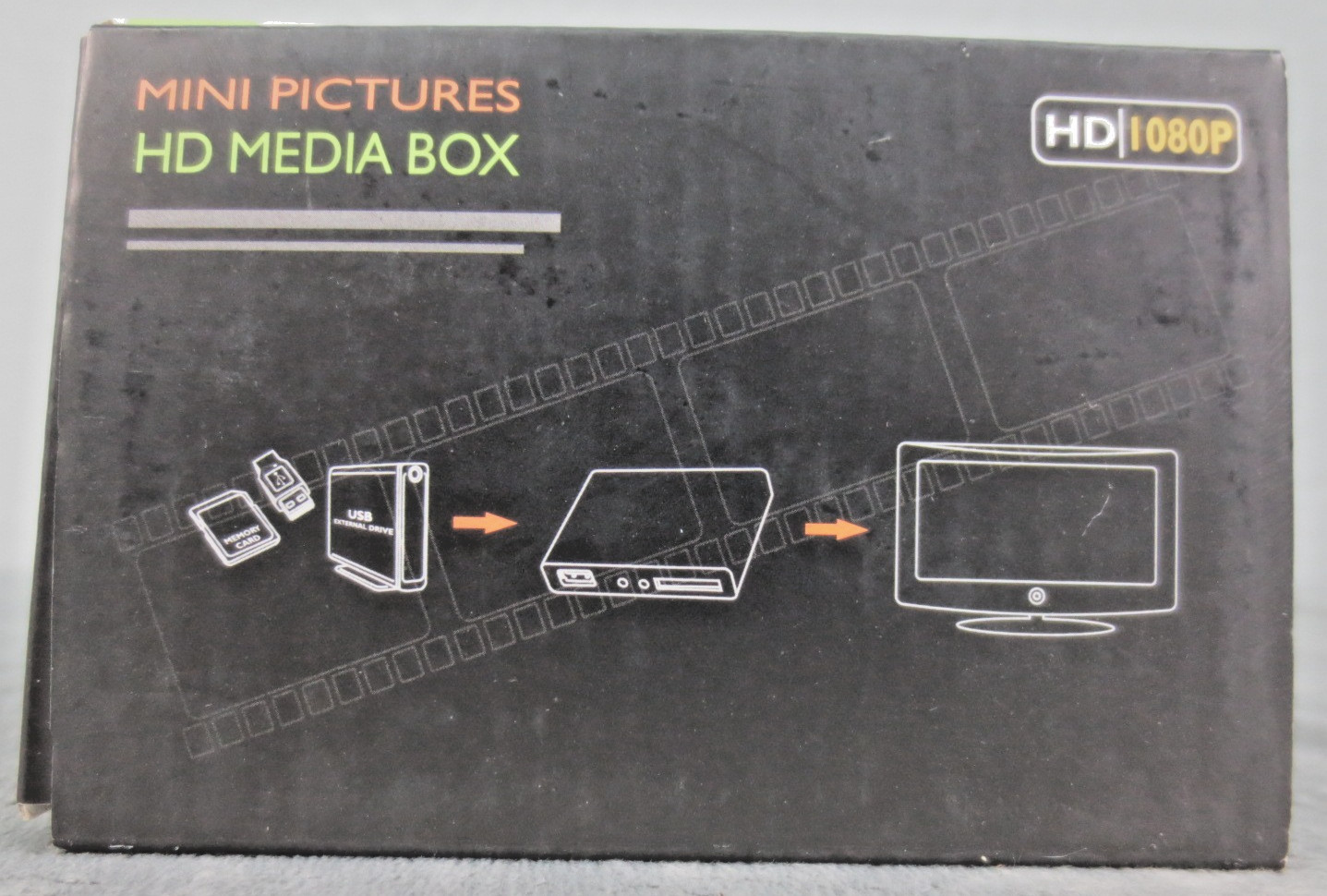 TGE Mini HD MEDIA BOX 1080p Video*Audio*Pictures*Subtitles Opened Box BRAND NEW