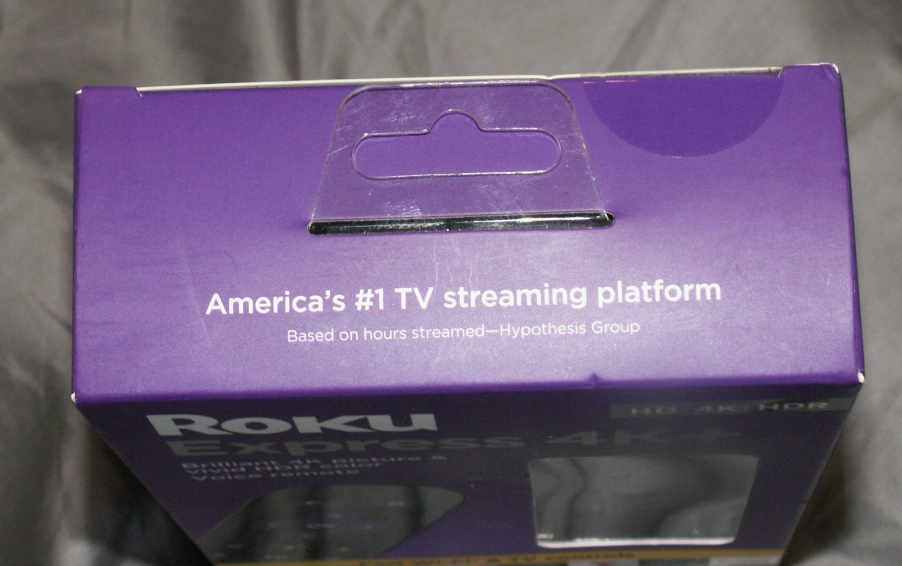 Roku Express 4K+ Streaming Player HD/4K/HDR with Roku Voice Controls NEW