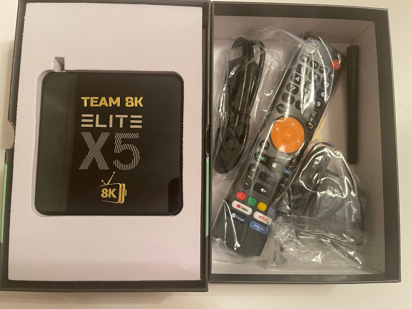 Team8K ELITE X5⚡90 TOP Limited Edition⚡VIP RecTV⚡vs all empty super💩box supreme