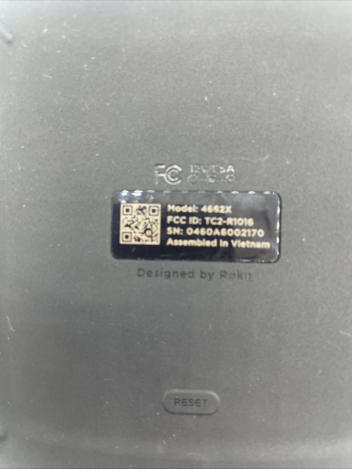 Roku Ultra LT Media Streamer (4662X) Remote HDMI Cable Power Adapter