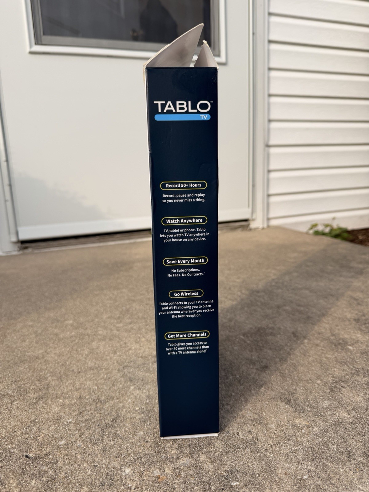 Tablo TV 4th Gen 2-Tuner 50+ Hours DVR with Antenna Watch Record Live TV Tested