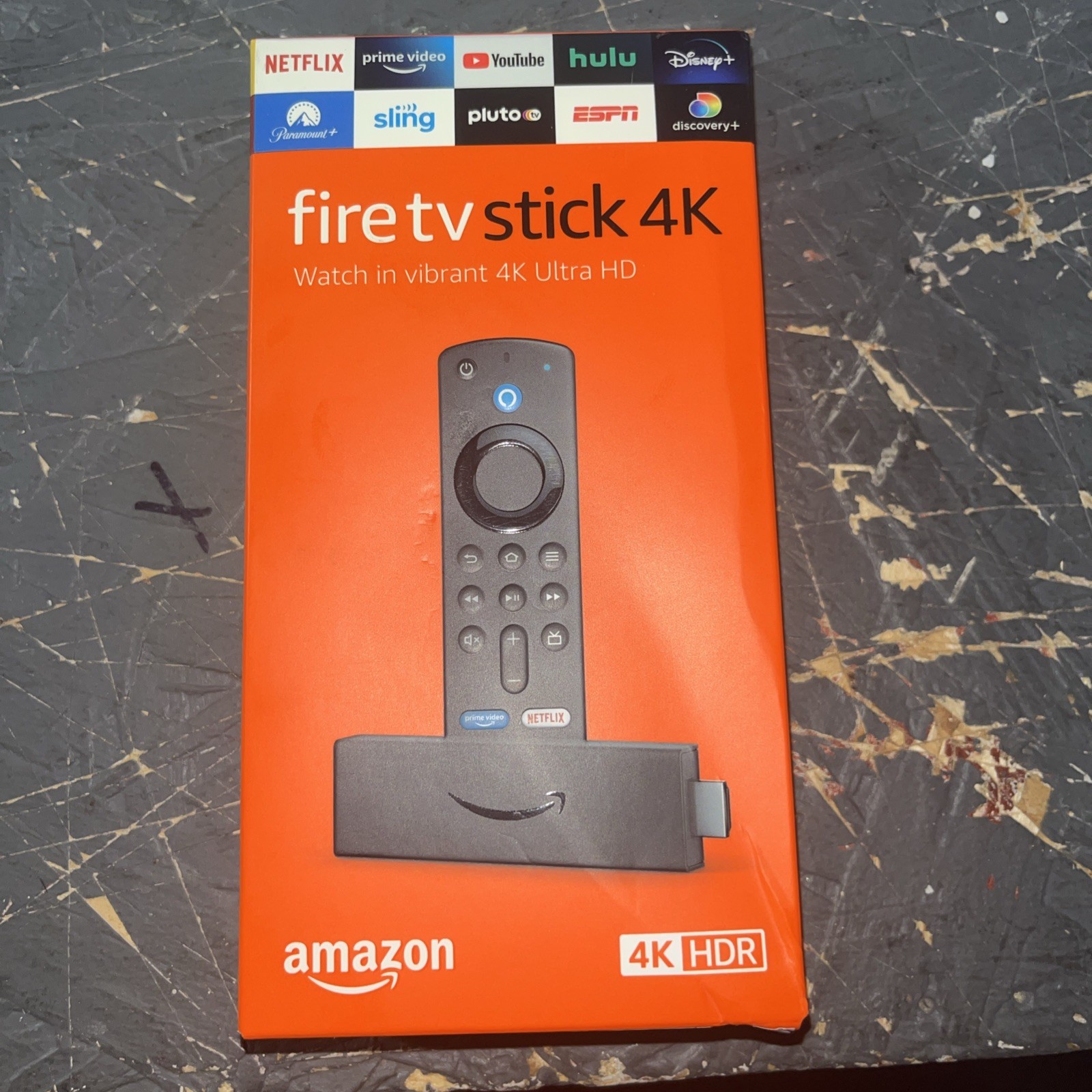 Amazon Fire TV Stick 4K Streaming Media Player Alexa Voice Remote 4K HDR Dolby