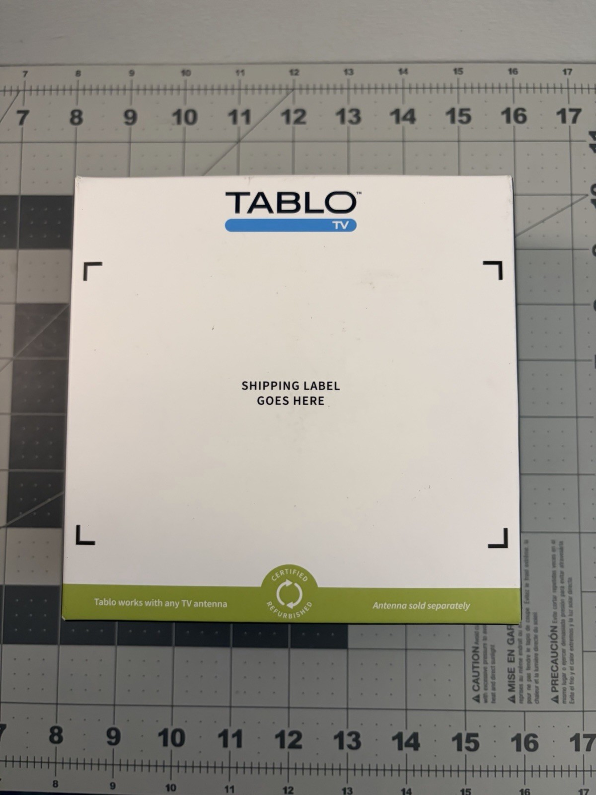 Tablo TV 4th Gen 2-Tuner Over-The-Air DVR (TV TF1282B-R) – New Sealed