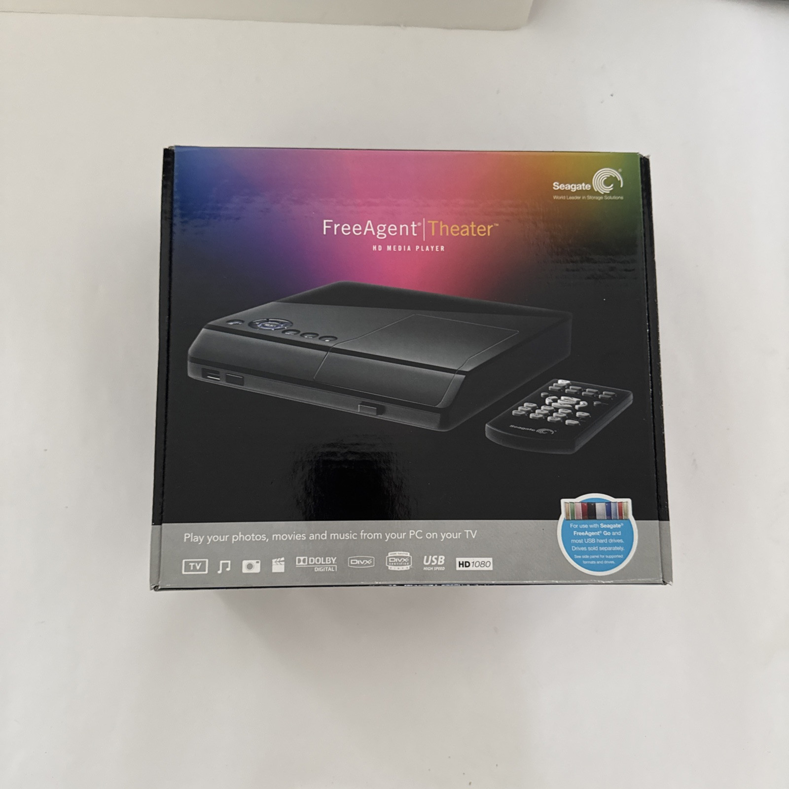 Seagate FreeAgent Theater Media Player STCEM101-RK *Never Used*