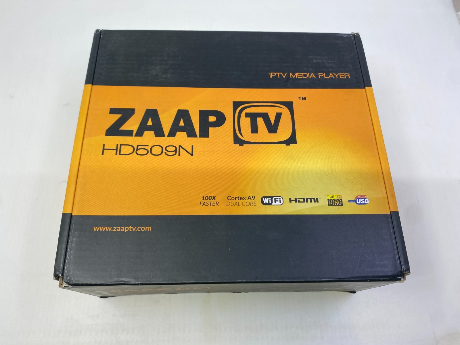 ZaapTV Home HD509N WebTV Player, Silver – Standard