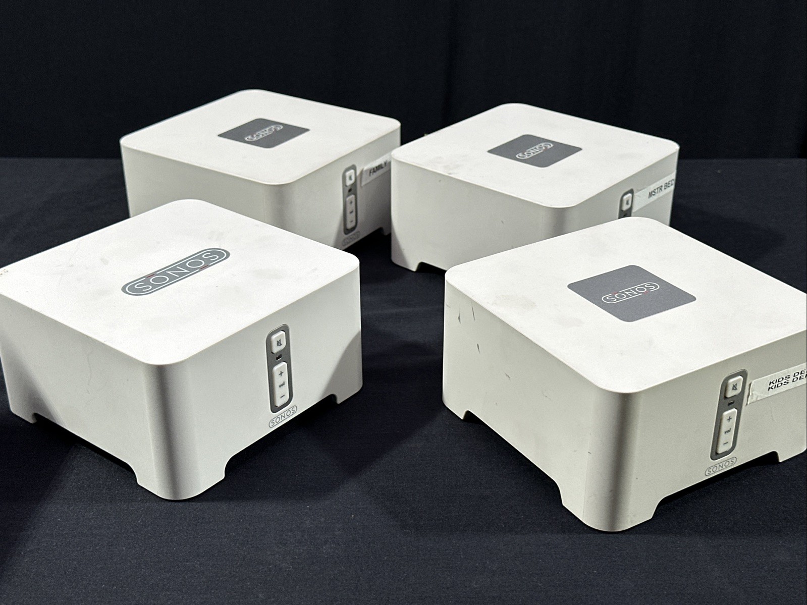 Sonos Bridge Wireless HiFi System Lot Of 9 Pieces