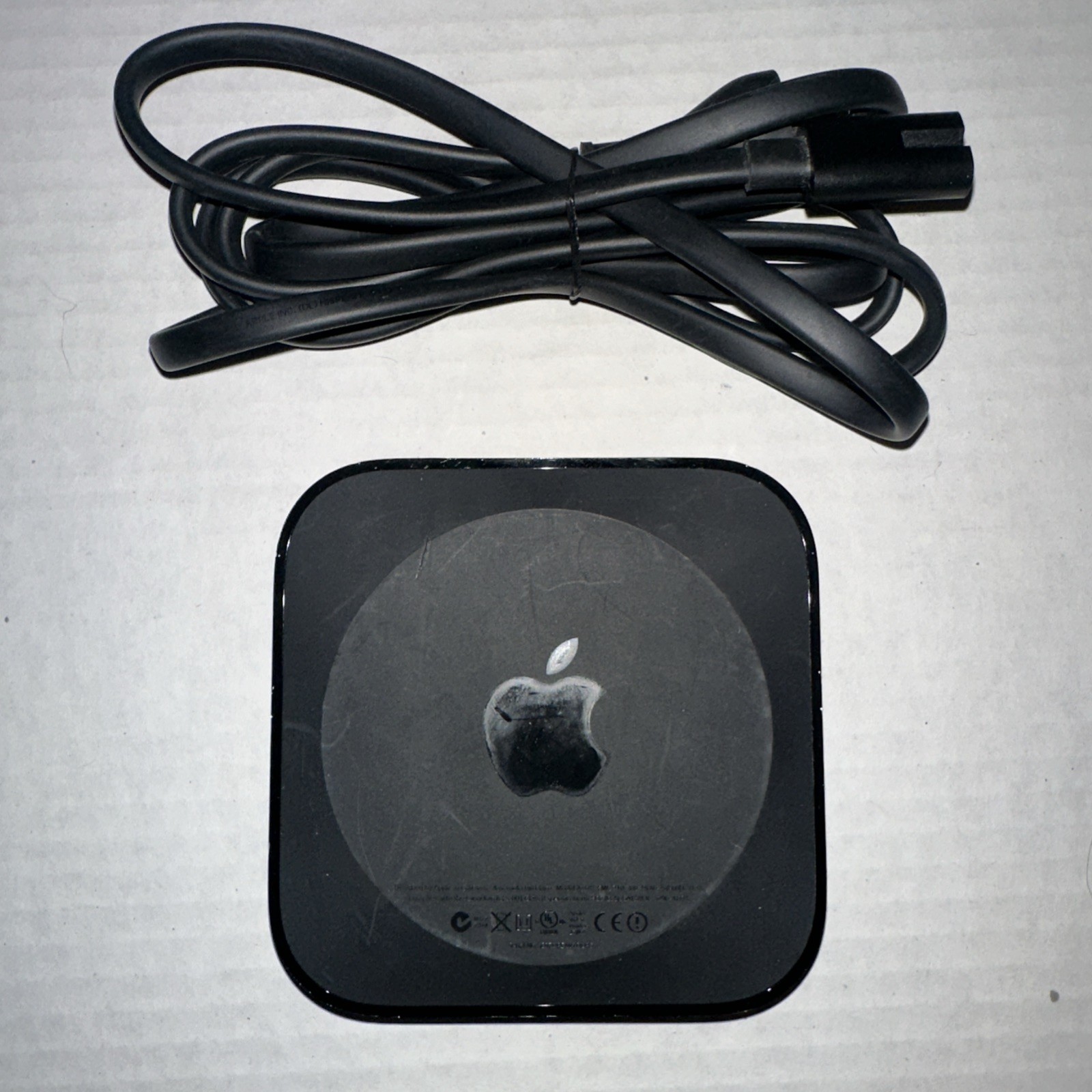 Apple TV 2nd Generation Model: A1378 HD 720p Streamer Black No Remote
