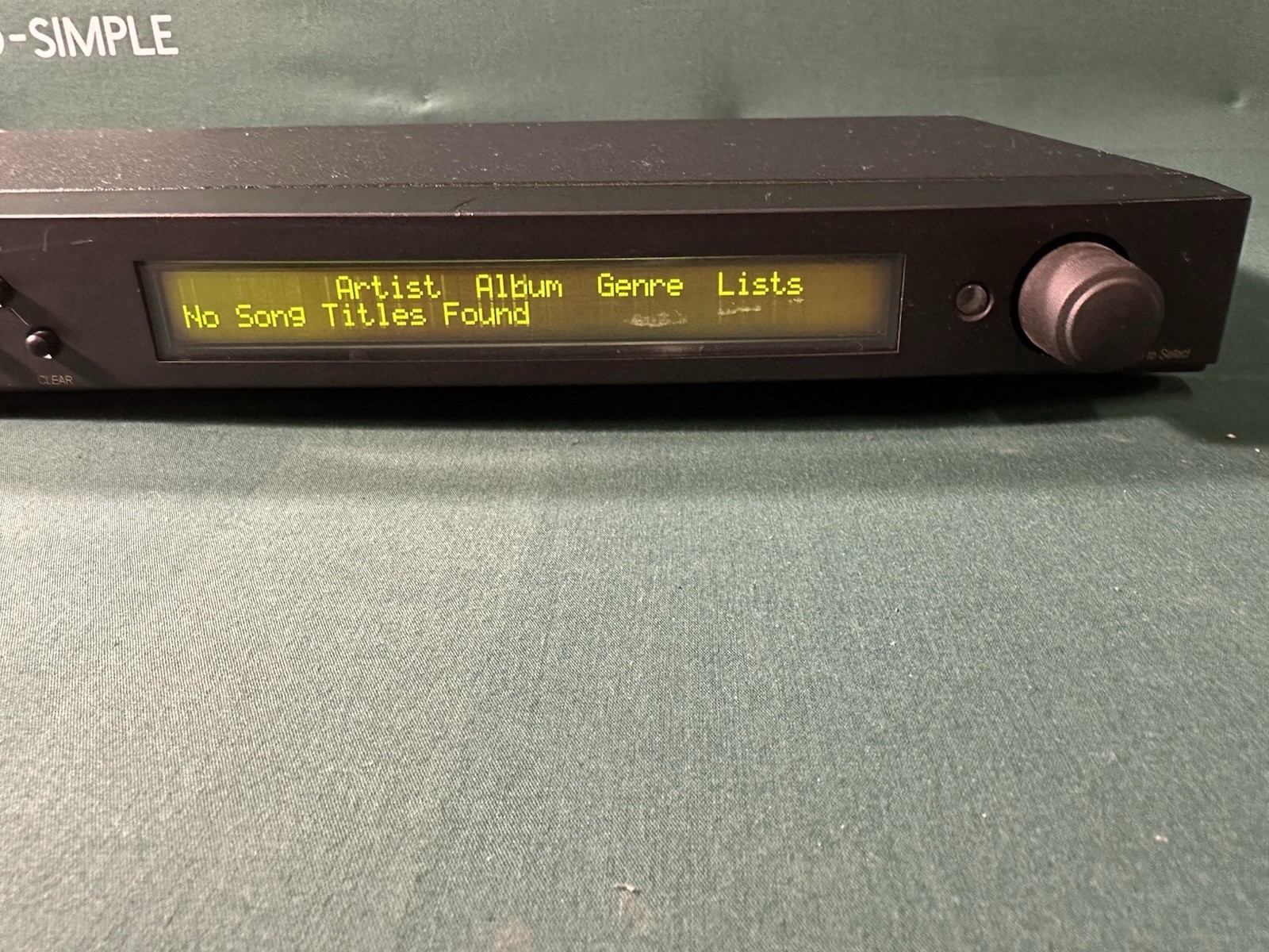 Turtle Beach AudioTron Digital Music Hub. NO REMOTE