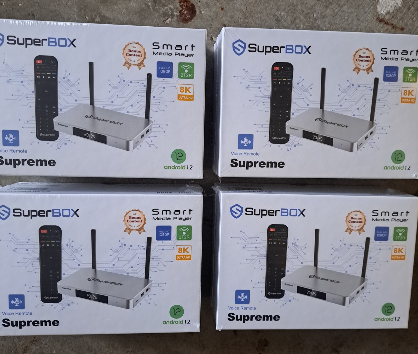 SuperBox Supreme TV Box latest 2025 model / PLEASE MAKE AN OFFER …..
