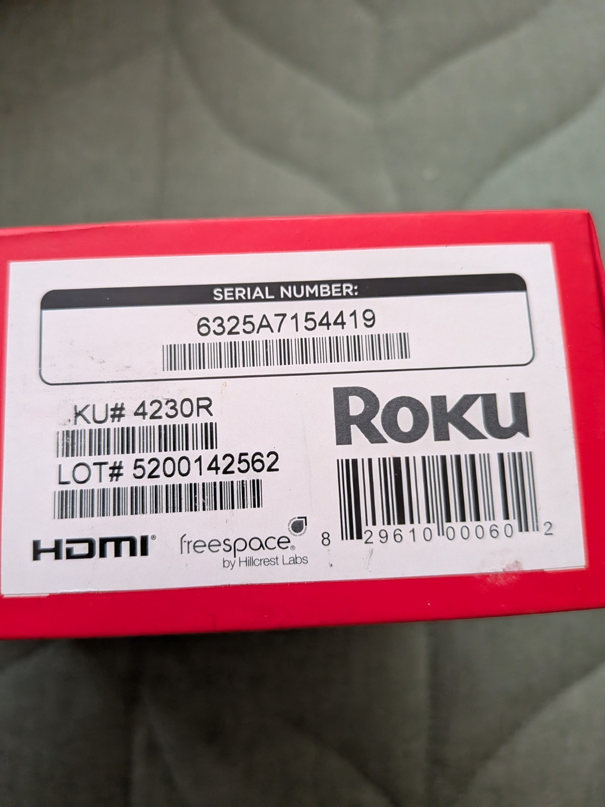 Roku 3 Streaming Media Player 4230R – Factory Sealed New