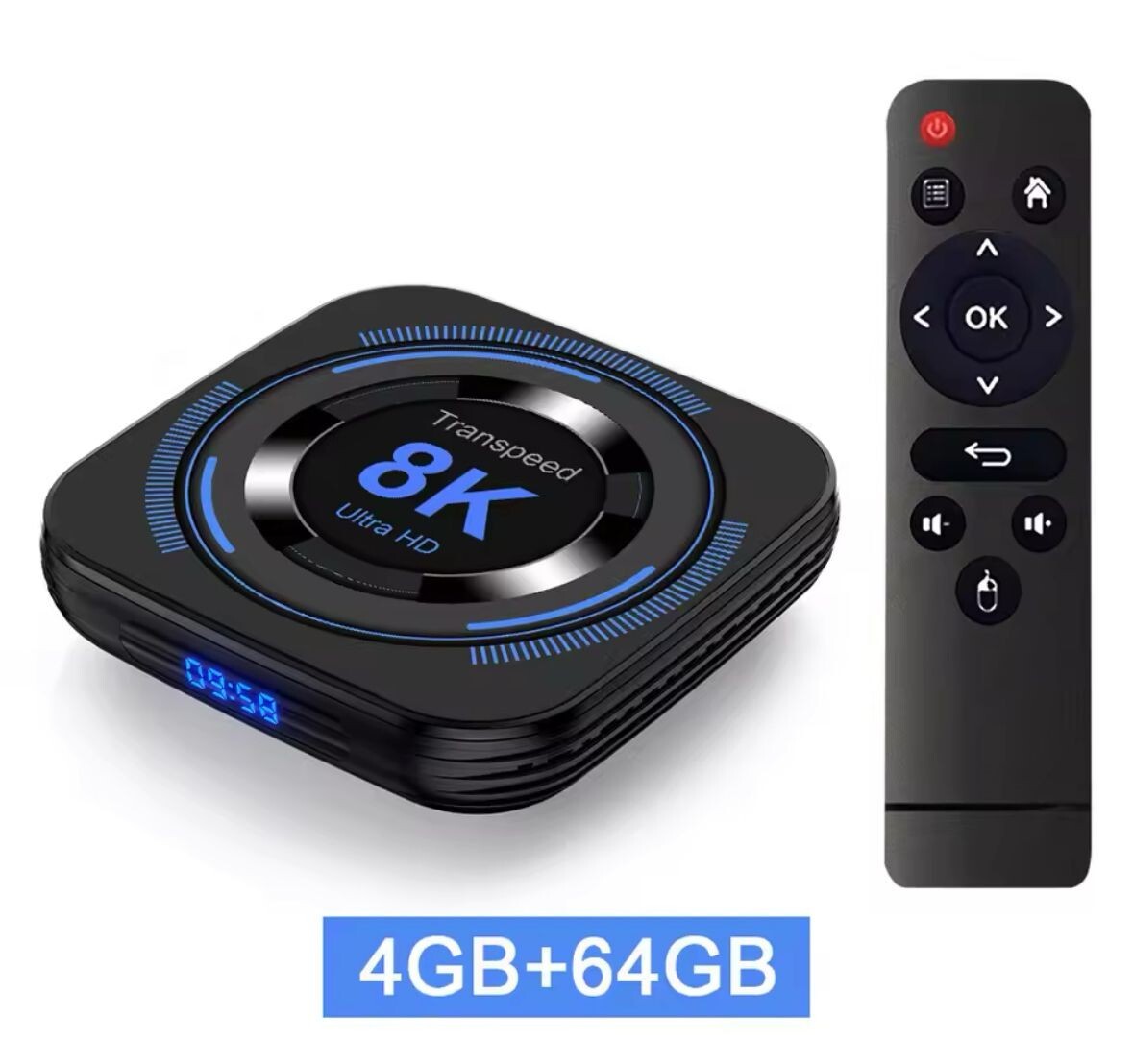 Android 12 TV BOX Allwinner H618 Dual Wifi 32G64G Quad Core Cortex A53 Support