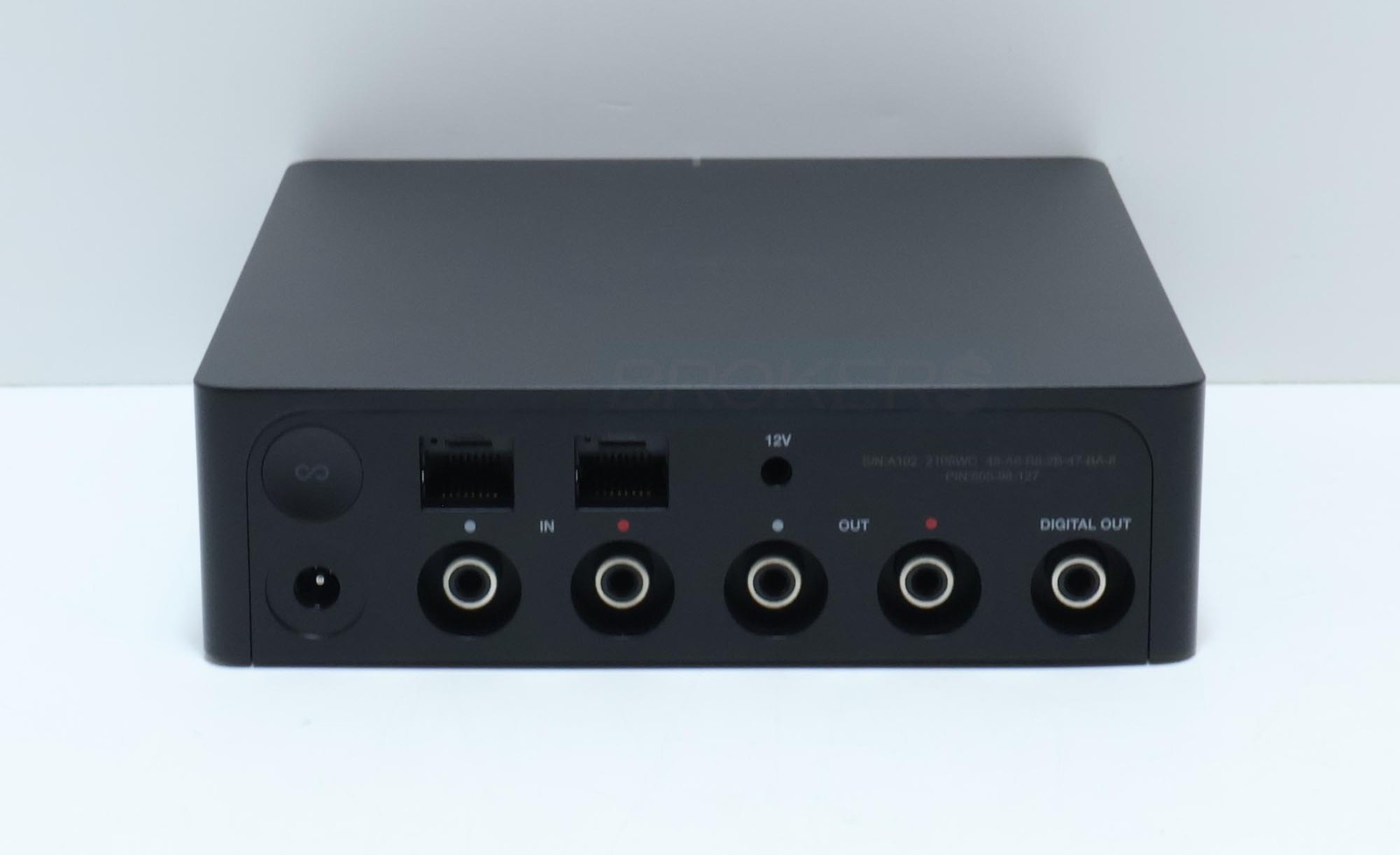 Sonos Port WiFi Network Streamer with Built-in DAC S23 – Black