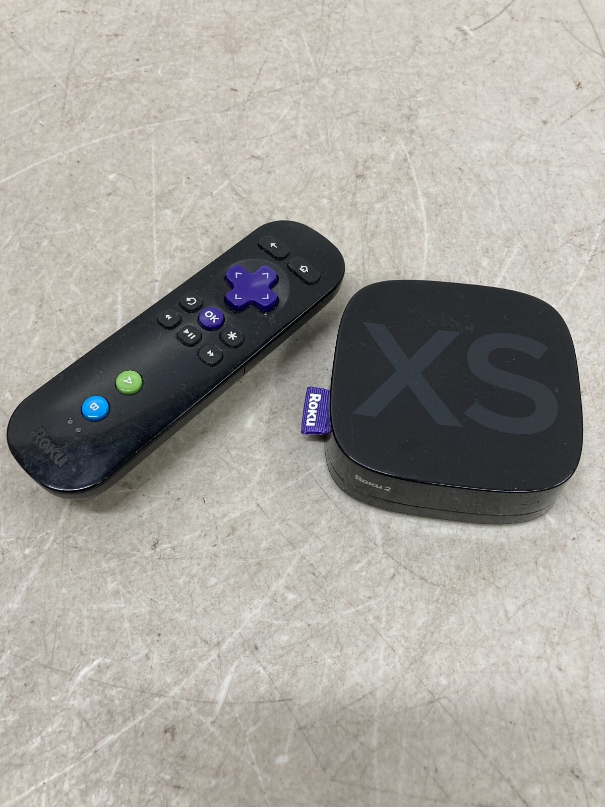 Roku 2 XS (2nd Generation) Media Streamer 3100X – Black w/ Remote Tested Read