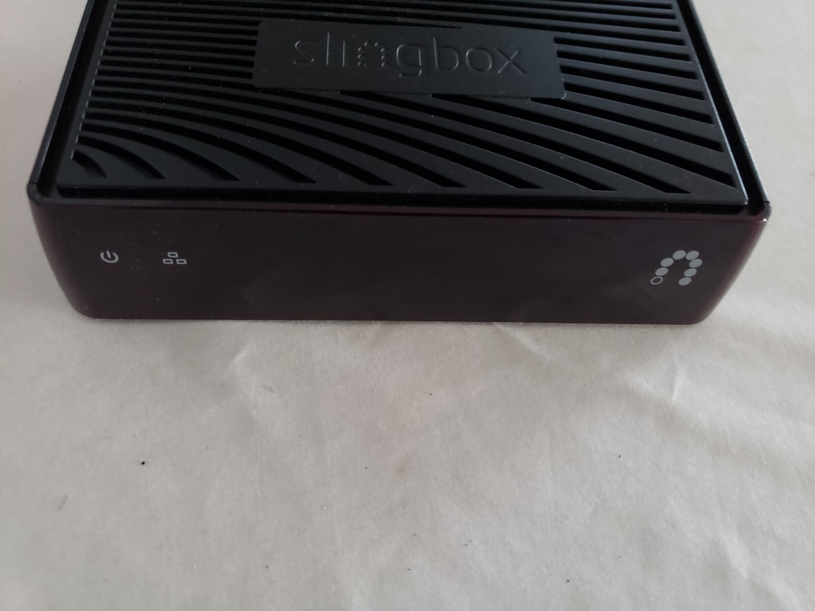 Slingbox M1 Sling Digital HD Media TV Streamer working unit and power supply