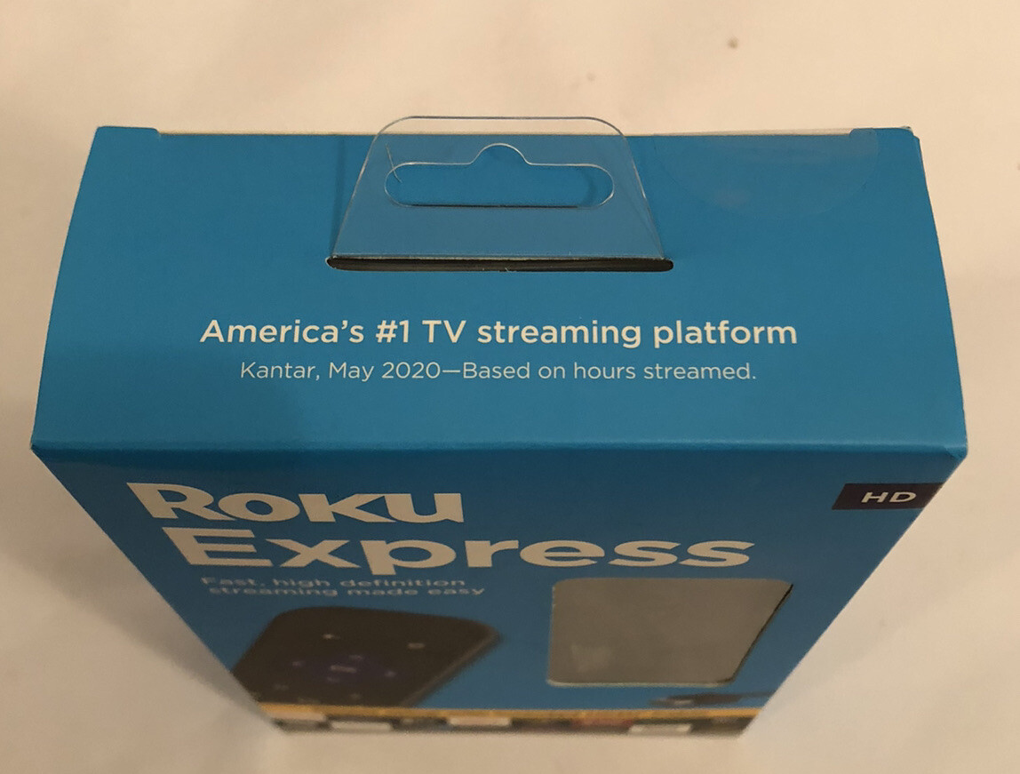 Roku Express HD Streaming Media Player (Black) 2020 Model 3930R BRAND NEW Sealed
