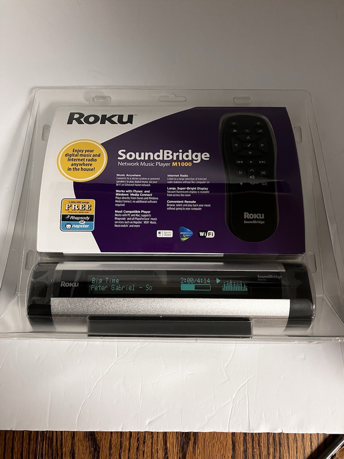 Roku SoundBridge M1000 Digital Media Streamer – NEW