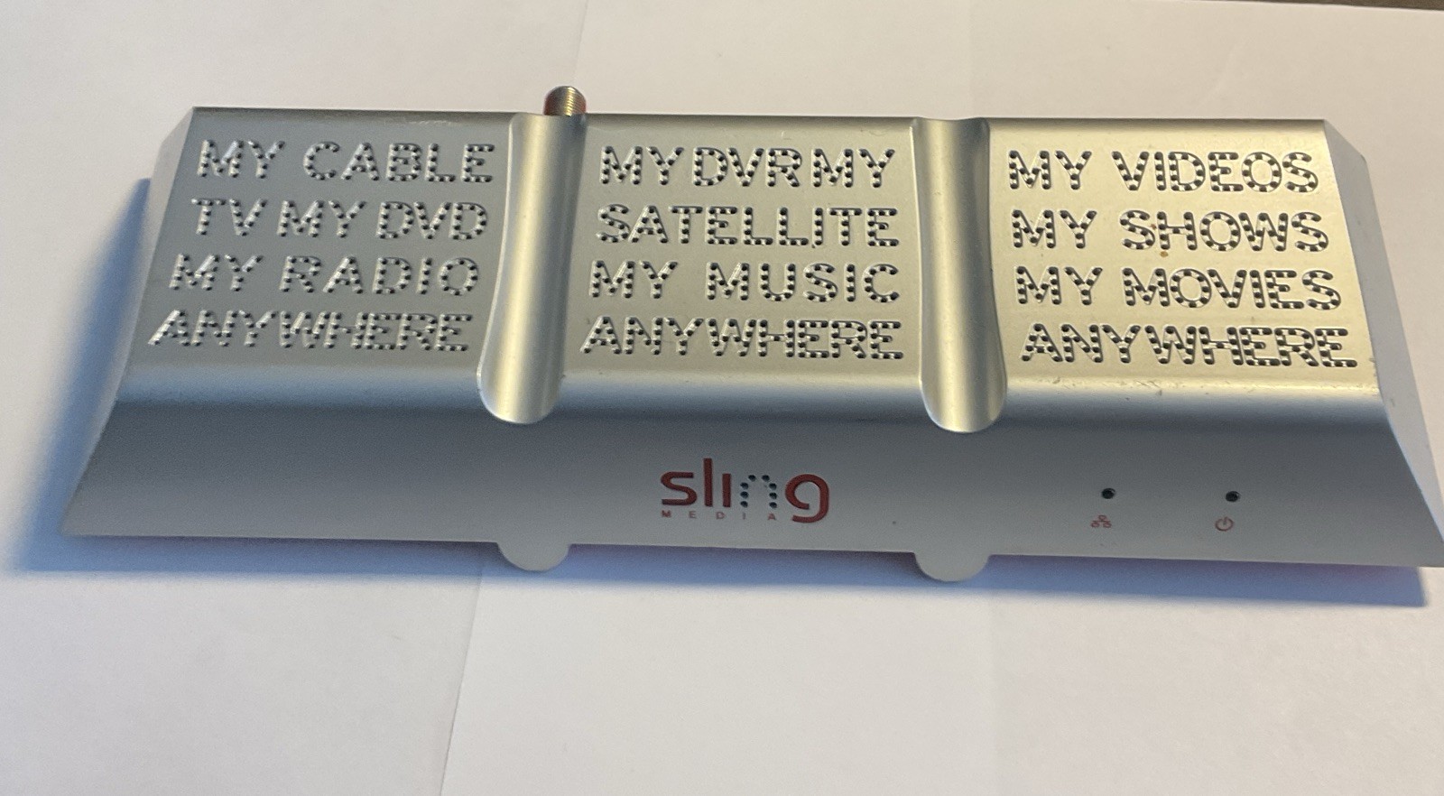 SLINGBOX SB100-100 SLING MEDIA STREAMER – No AC adapter