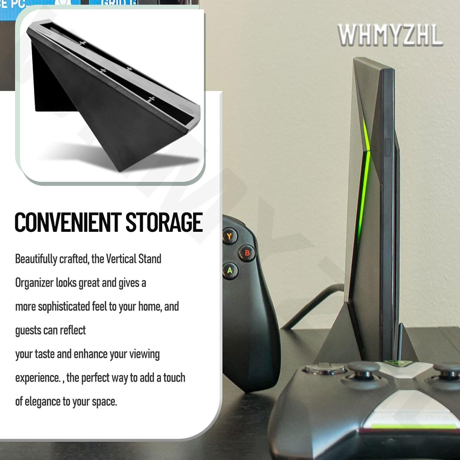 Vertical Stand Organizer Compatible with Nvidia Shield Android TV (2017 &…