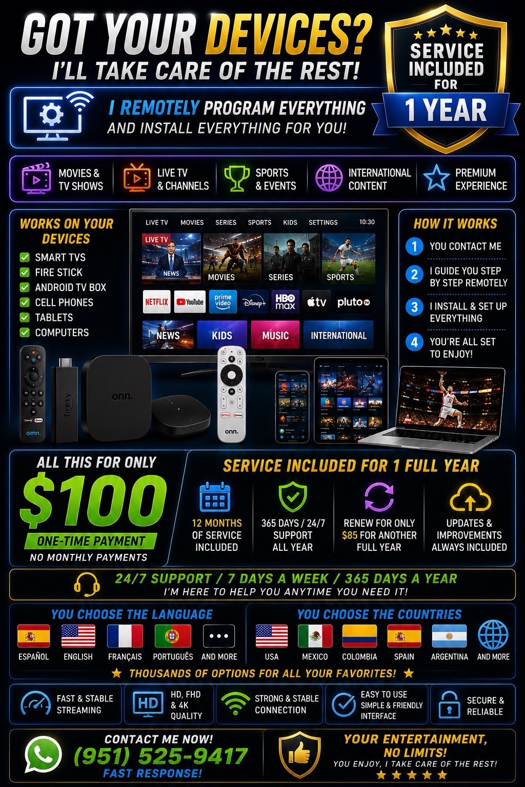 onn 4K Pro Streaming Device