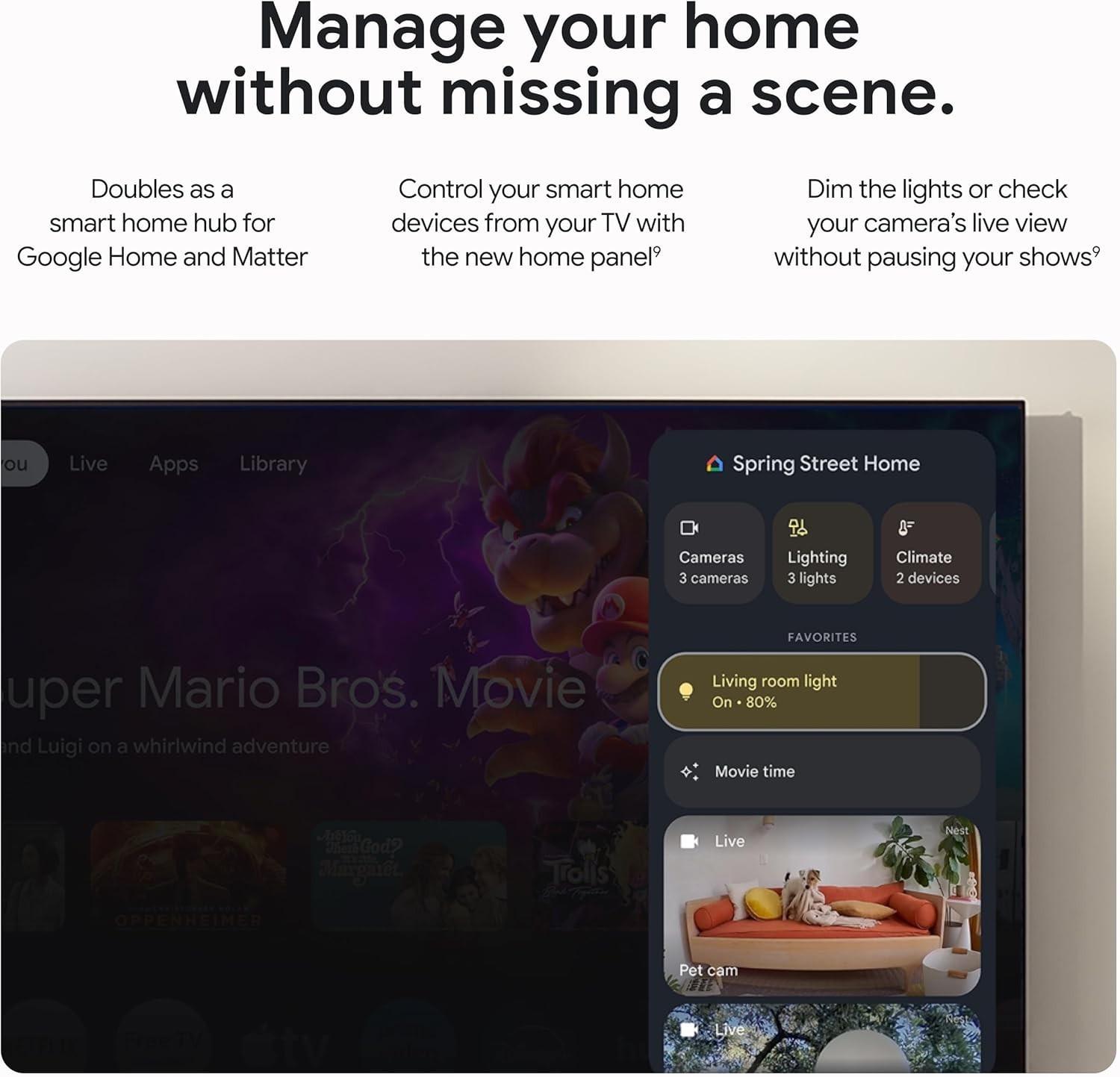 TV Streamer 4K – Fast Streaming Entertainment on Your TV with Voice Search Remo