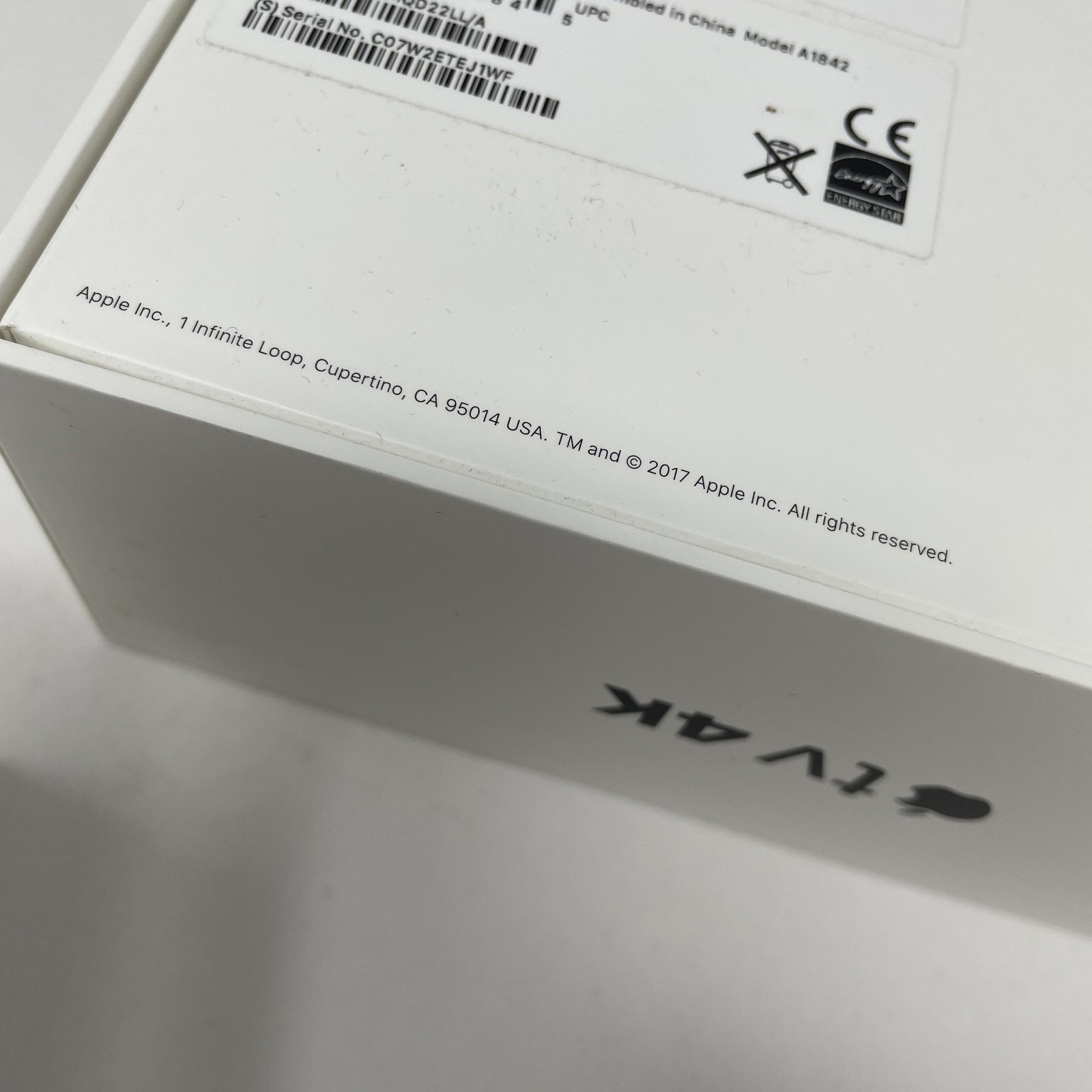 Lot 2 Apple TV 4K 32GB HD Digital Media Streamer Black MQD22LL/A Boxes Only