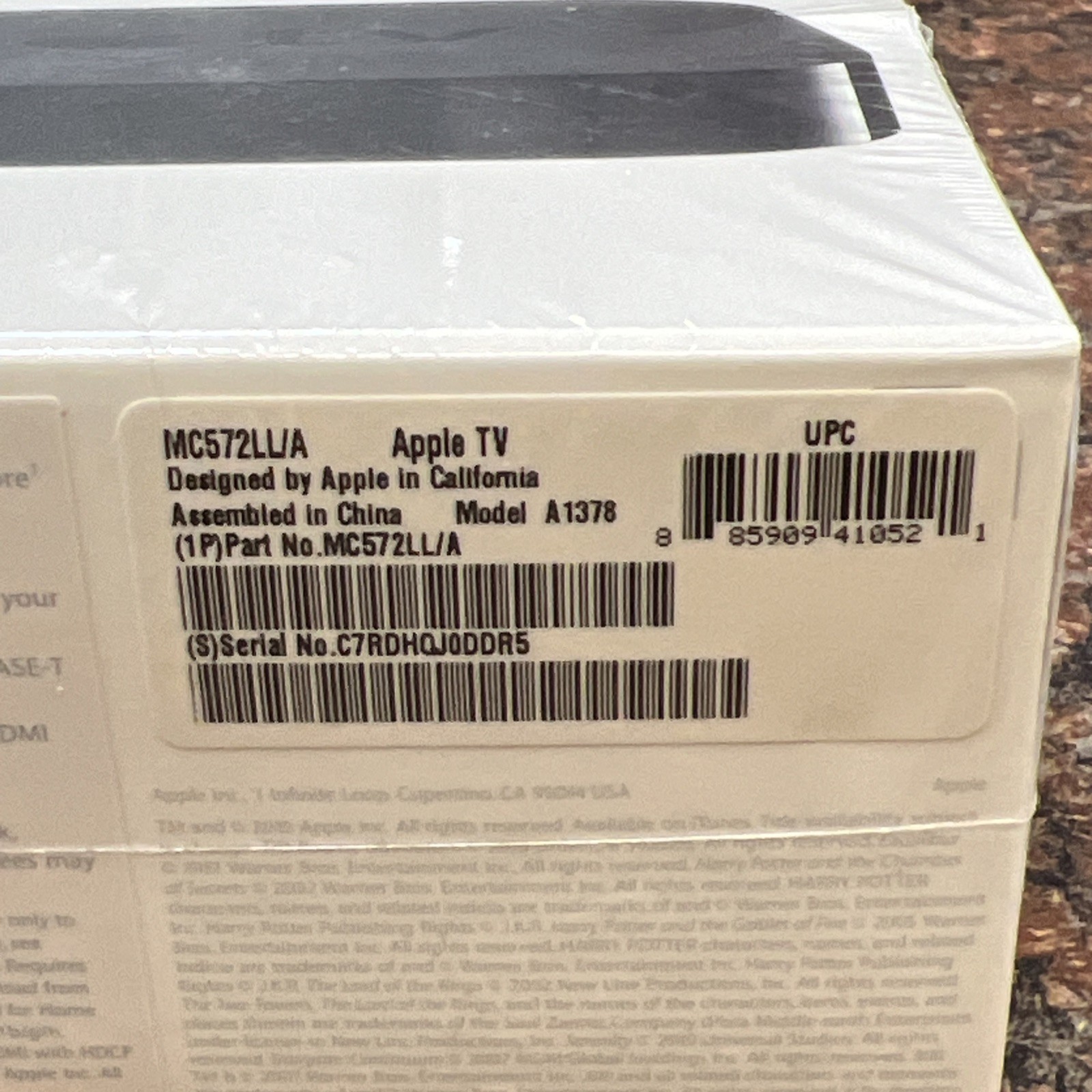 New Sealed Apple TV 2nd Gen Digital Media Streamer A1378 b-2
