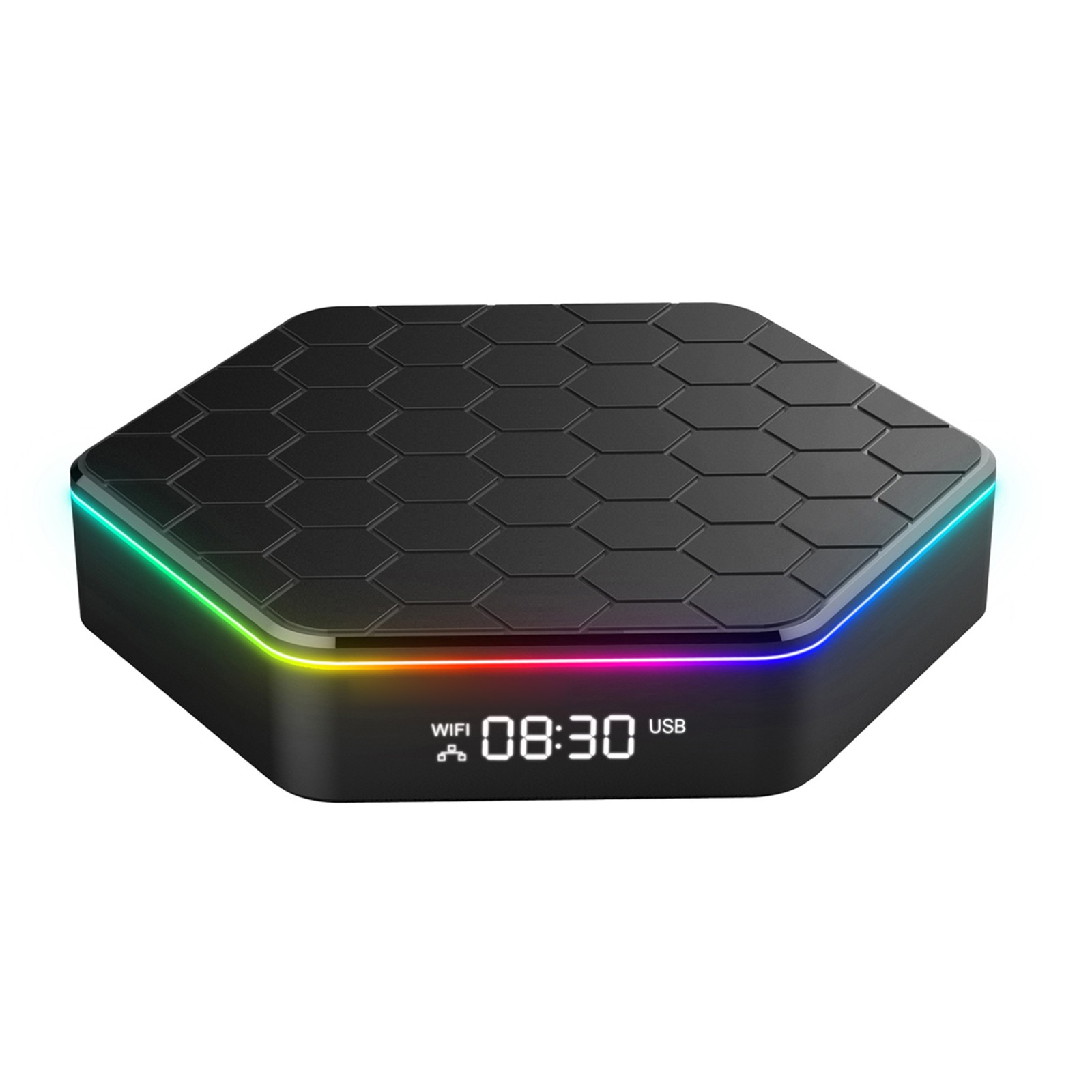 Smart Home Media Player 2.4G 5G Dual Band WiFi6 BT 5.0 4K Media Player TV B OPBX