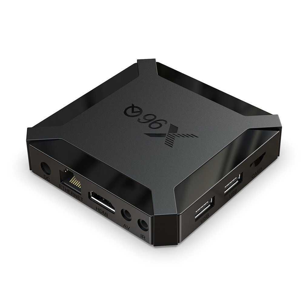 X96Q 1GB/2GB 8GB/16GB Android 10.0 TV Box Allwinner H313 Quad Core 4K 2.4G Wifi