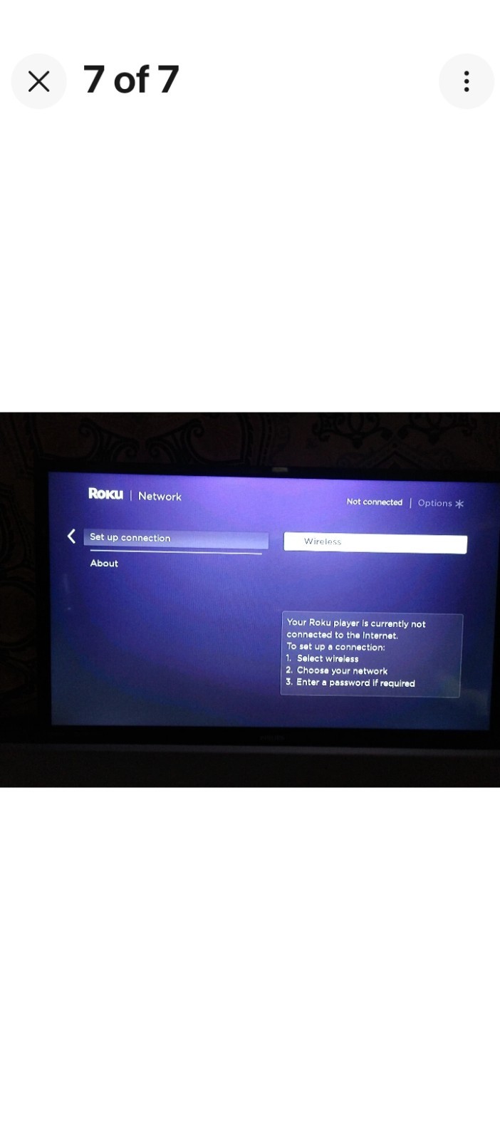 ROKU 2 XD MEDIA STREAMER Model Number: 3050X Complete 2nd Generation Tested