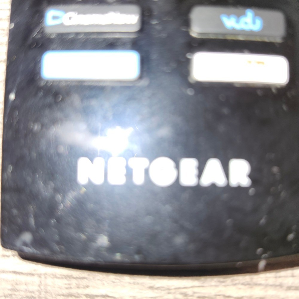 Netgear Remote Control Netflix Hulu Vudu Pandora Keyboard Streaming Media