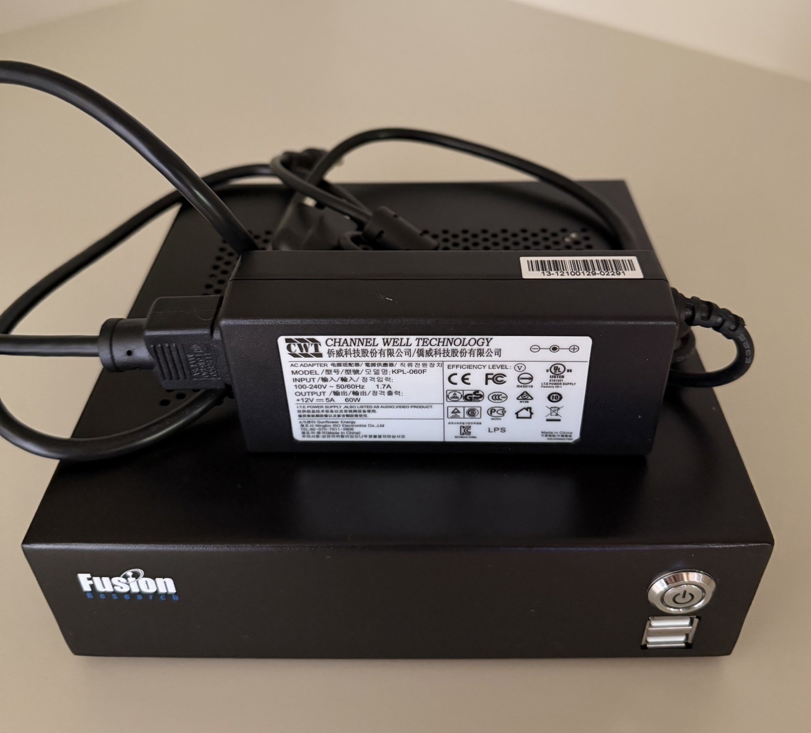 Fusion Research Ovation Music System